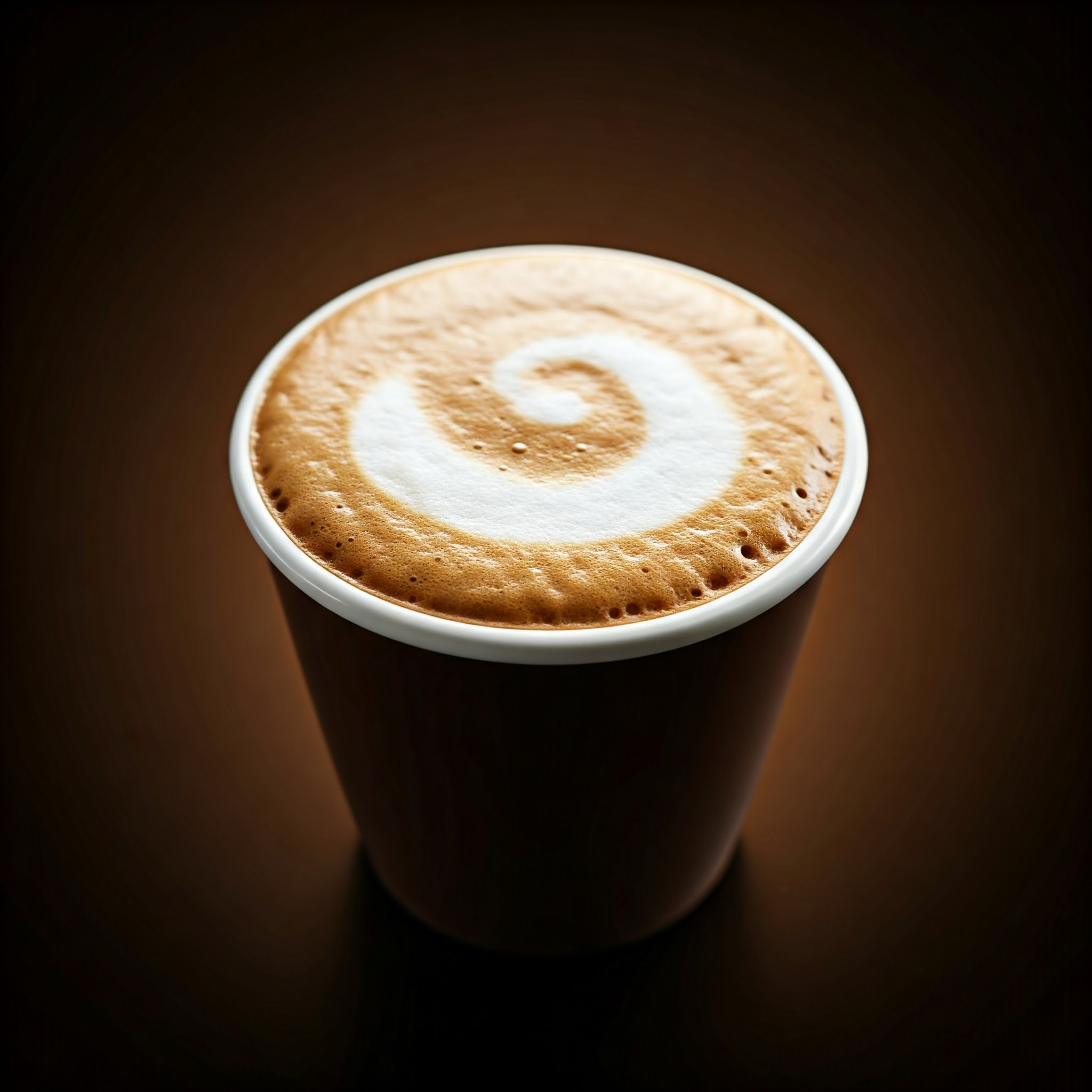 A creamy cappuccino in a cup, rich in taste and frothy texture, an ideal morning treat. | planmeal