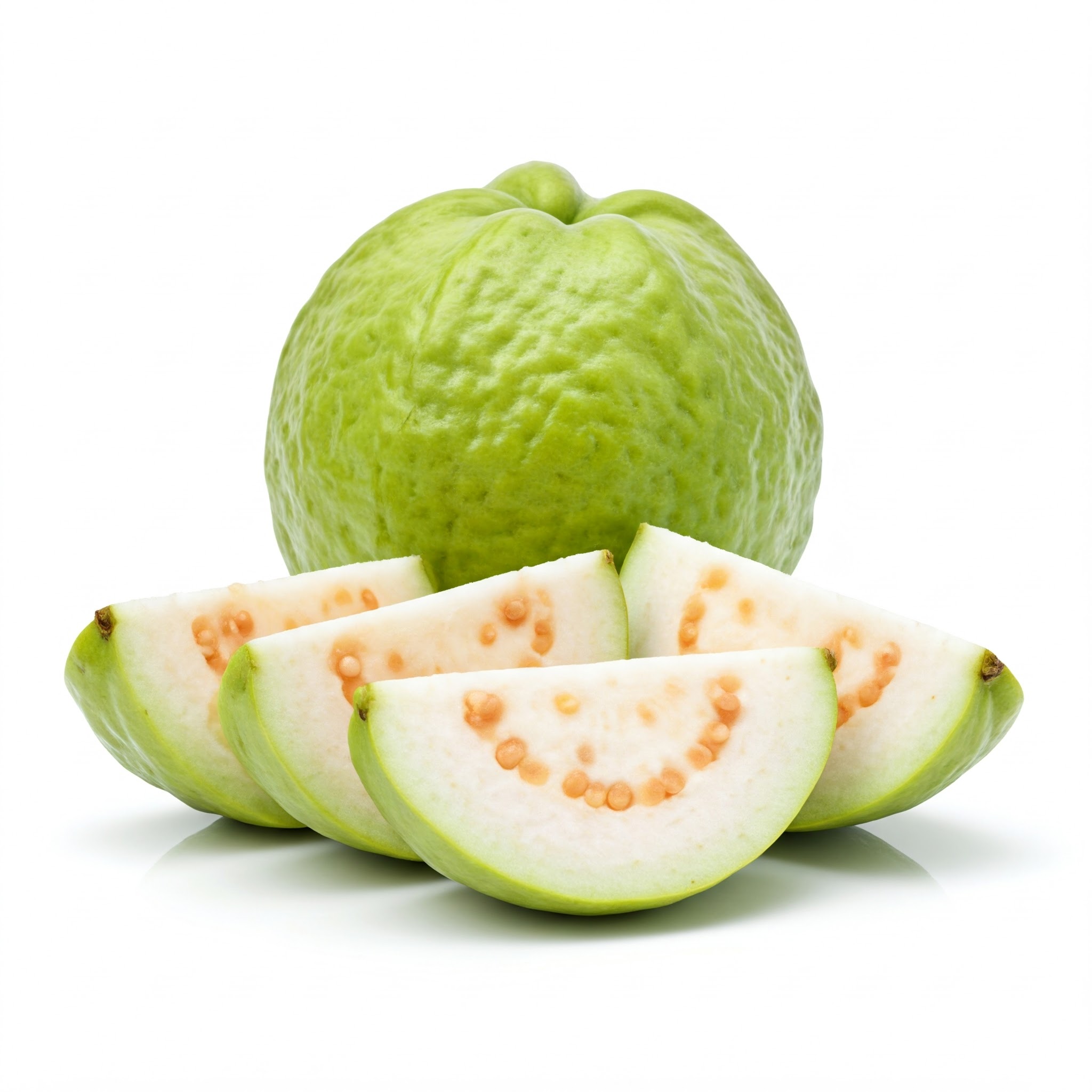 Fresh, vibrant guava fruit ready to be enjoyed for a nutritious snack or recipe ingredient | Planmeal