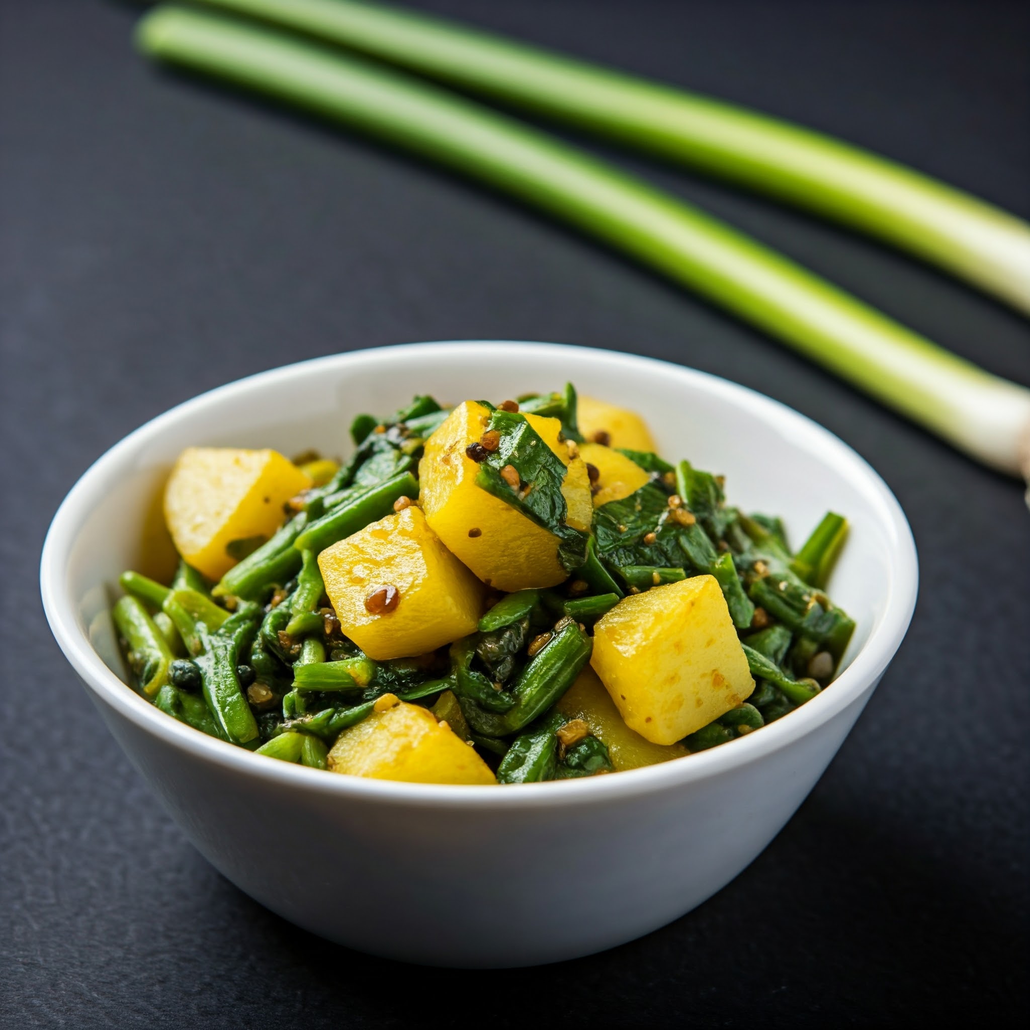 Healthy Garlic and Potato Stir-fry - A simple, flavorful recipe for quick meals