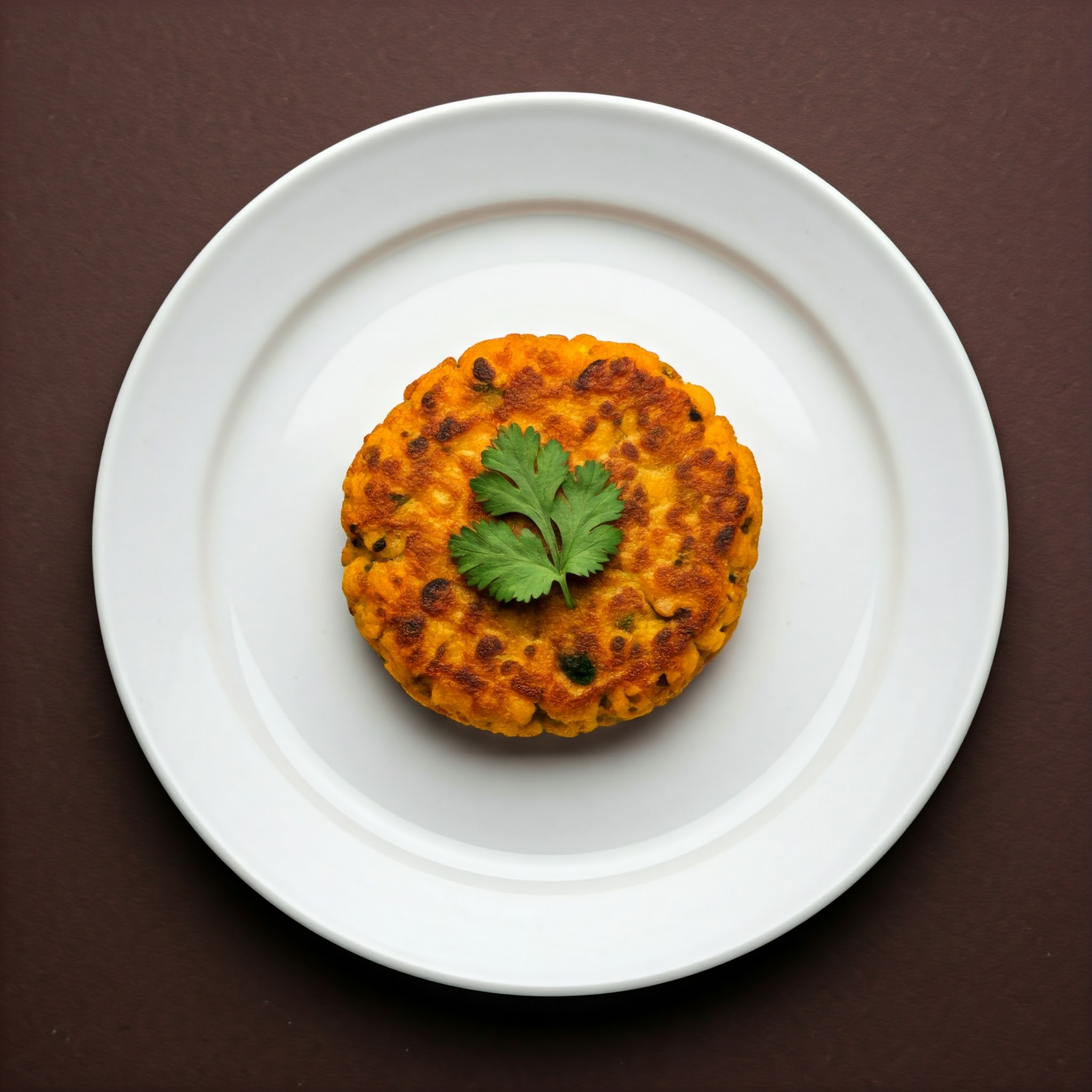 Crispy Spicy Corn Patties served with chutney for a flavorful treat. | planmeal